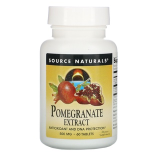 Source Naturals Pomegranate Extract 500 mg 60 Tablets