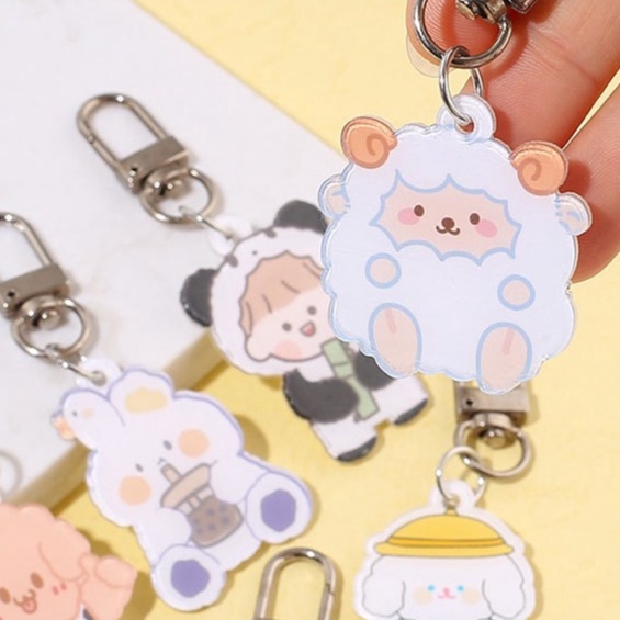 [พร้อมส่ง⛵🎆] พวงกุญแจ คีย์การ์ด น่ารัก ลายการ์ตูน - รูปที่ 2
