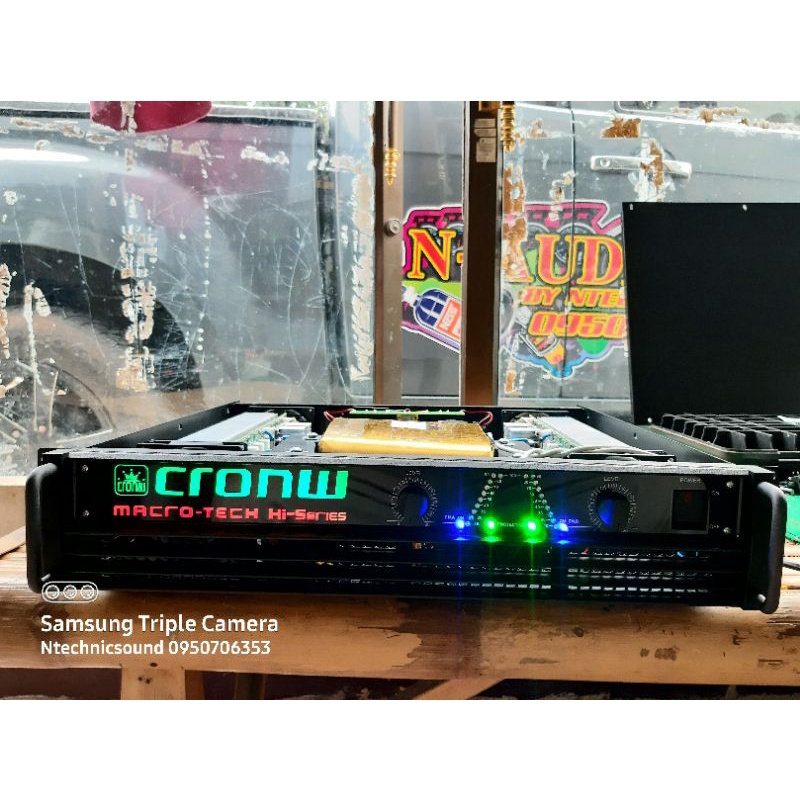 เพาเวอร์แอมป์รุ่น TR 2000วัตต์คราวhi