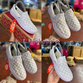 Vans slip on CUSTOM LOUIS VUITTON SLIP ON VANS 🌸สินค้าพร้อมกลอ่ง