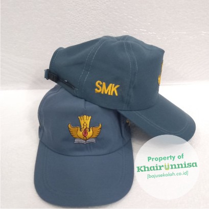 หมวก SMK สีเทา OSIS สีเทา
