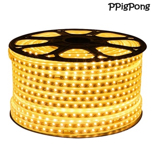 ไฟเส้นLED 220V กันน้ำและกันแดด ไฟนีออนแคบตัดได้ ยาว 100เมตร warm white 3500K  ไฟเส้น led ไฟแอลอีดีนีออนดัด ไฟแถบ ทนทาน