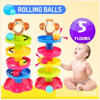 ลิงกินบอล ลิงกลืนบอล ลูกบอลกลิ้ง Monkey Rolling ball BB-666-9