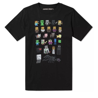 DRG เกมอะนิเมะญี่ปุ่นรอบ ๆ Minecraft เสื้อผ้าเสื้อยืดแขนสั้นผ้าฝ้ายสำหรับผู้ชายและผู้หญิง