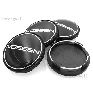 ฝาครอบดุมล้อรถยนต์ VOSSEN ขนาด 68 มม. 4 ชิ้น