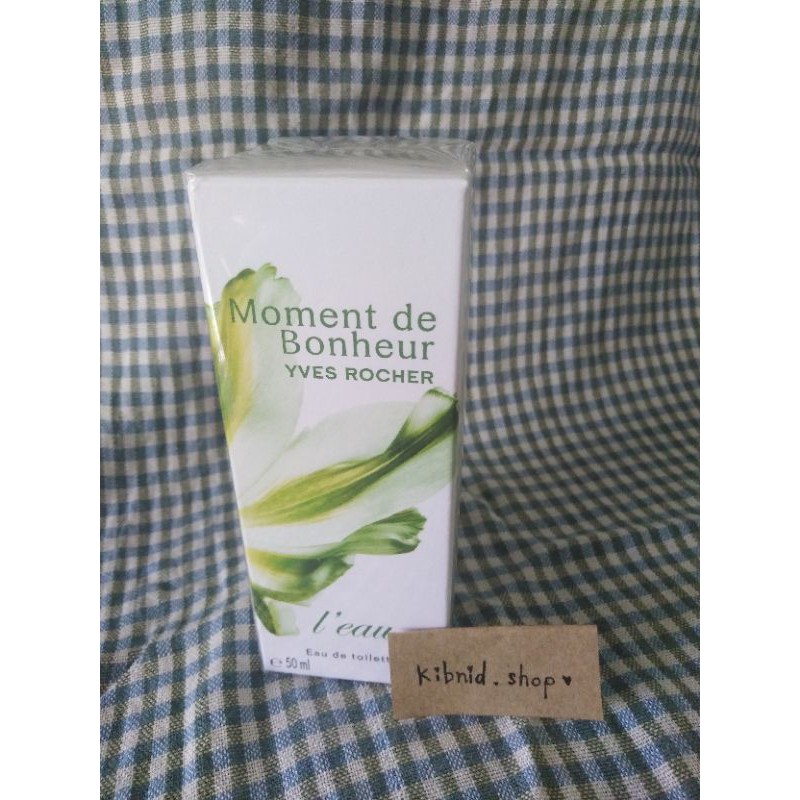 Yves Rocher Moment de bonheur l'eau​ EDT (ของแท้/กล่องซีล)​ 50 ml.​