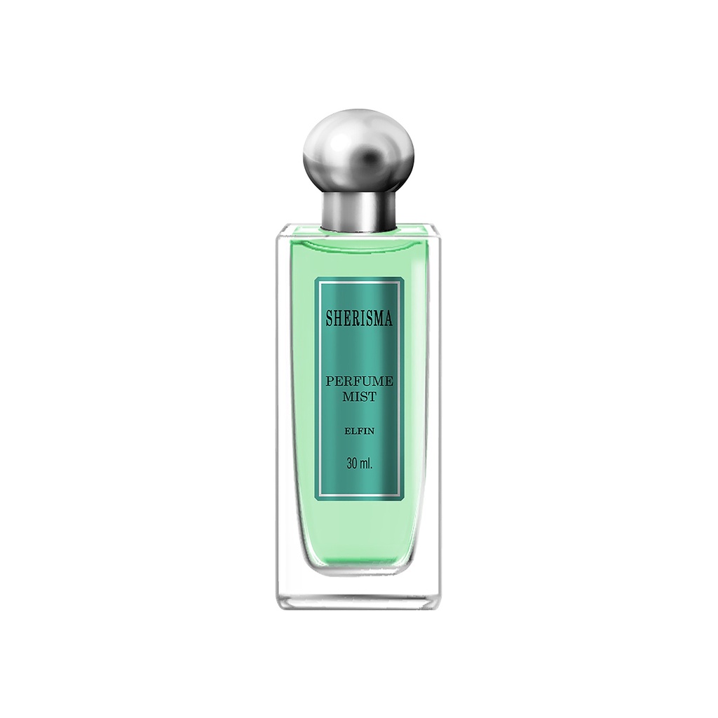 Sherisma Perfume Mist เชอร์ริสม่า น้ำหอม กลิ่นเอลฟิน Elfin ขนาด 30 ml. (สีเขียว)