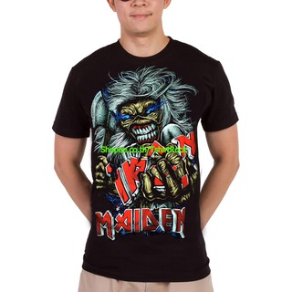 เสื้อยืดวินเทจเสื้อวง Iron Maiden เสื้อ ไอเอิร์นเมเดน ไอร่อน เสื้อผ้าแฟชั่น เสื้อวิ่ง เสื้อวินเทจ RCM1762S-5XL