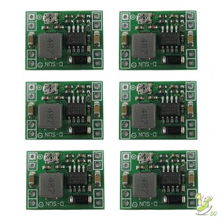 sg 6 ชิ้น mp 1584 en utra small dc - dc 3a โมดูลแปลงพลังงาน step - down สามารถปรับได้ 3/5/12