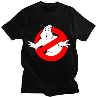 [COD]เสื้อยืดคอกลม แขนสั้น พิมพ์ลายภาพยนตร์ Ghostbuster แฟชั่นฤดูร้อน สไตล์ยุโรป สําหรับผู้ชาย ไซซ์ XsS-5XL