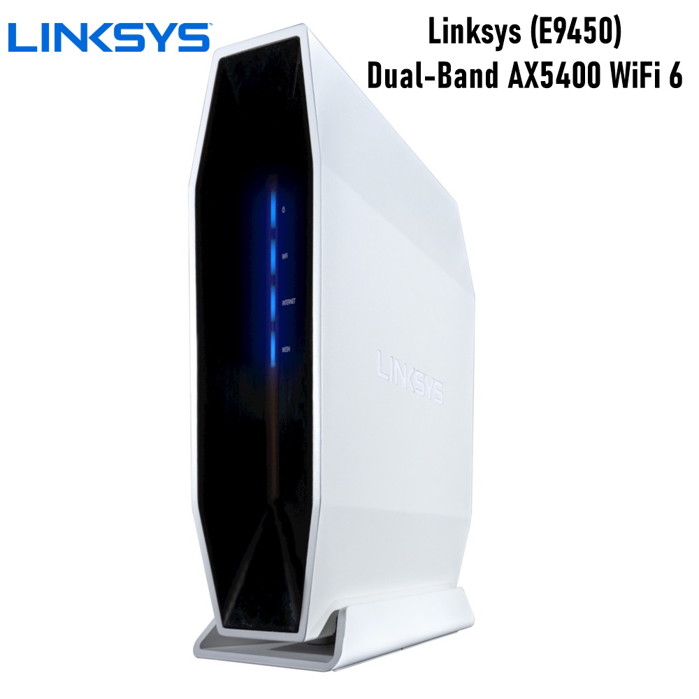 Linksys (E9450) Dual-Band AX5400 WiFi 6 EasyMesh Compatible Router