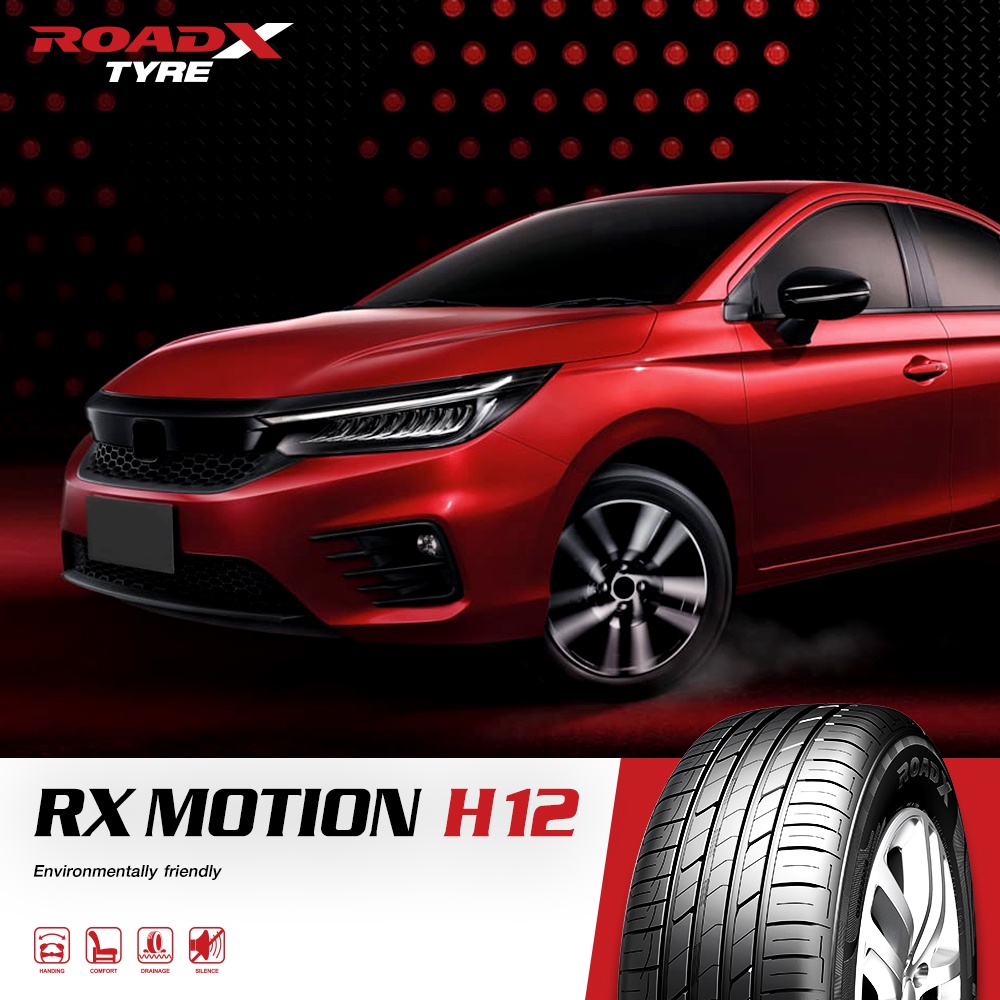 ROADX ยางรถยนต์ขอบ13-16 จำนวน 4 เส้น (ยางใหม่ผลิตปี 2022) จัดส่งฟรี ...