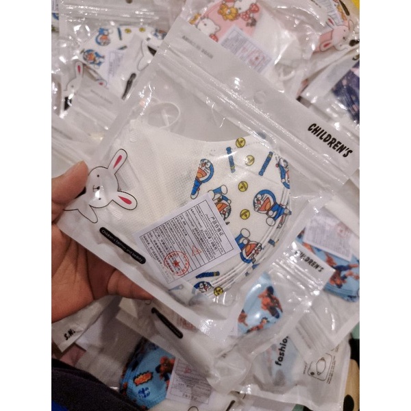 แมสเด็ก3D (10ชิ้น) Maskเด็ก3D (child mask)