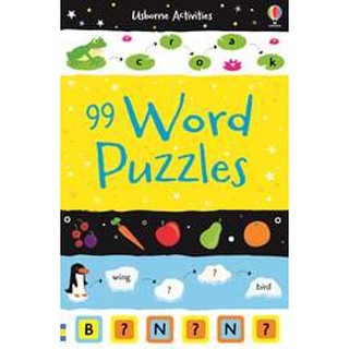 DKTODAY หนังสือ USBORNE ACTIVITIES:99 WORD PUZZLES