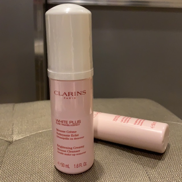 Clarins White Plus Brightening Creamy Mousse  ขนาดทดลอง 50ml