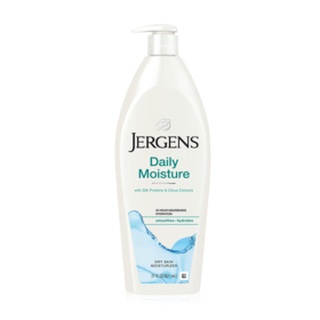 Jergens Daily Moisture Dry Skin Moisturiser 621mL โลชั่นบำรุงผิว ปกป้องผิวจากความแห้งกร้านเผยผิวดูสว่างใสเปล่งประกาย