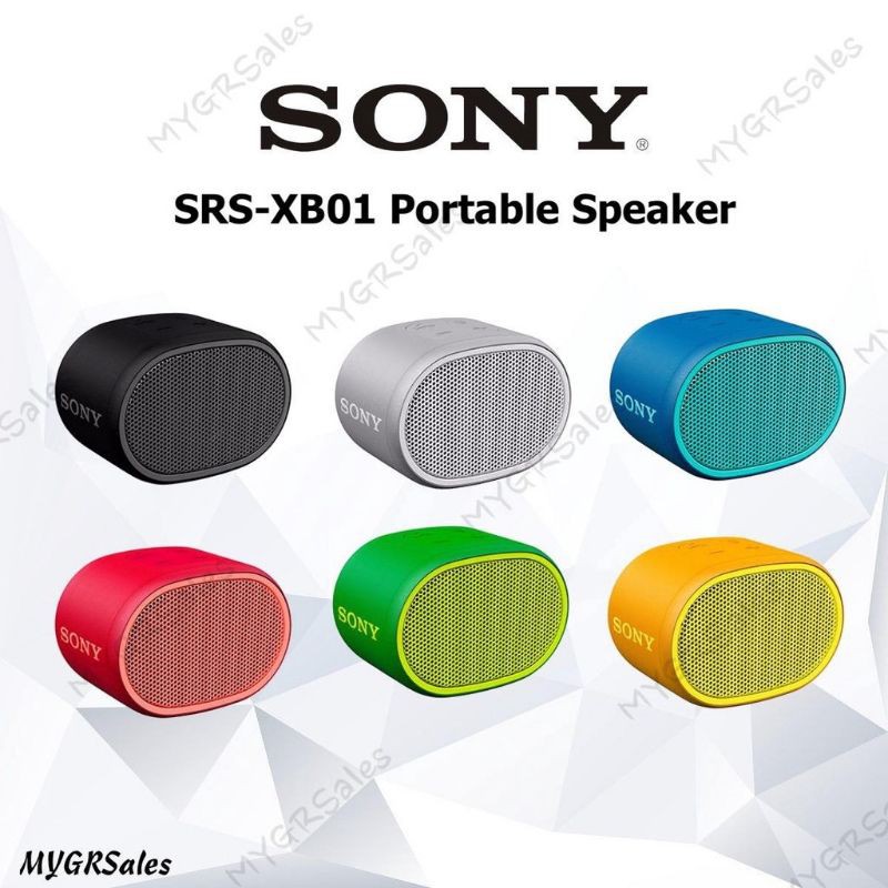 Sony Extra Bass Bluetooth Portable Speaker SRS-XB01