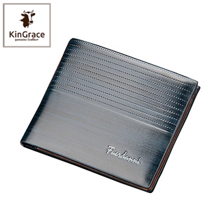 KinGrace-พร้อมส่งกระเป๋าสตางค์ใบสั้น  หนัง PU เกรดพรีเมียม รุ่น BL-017