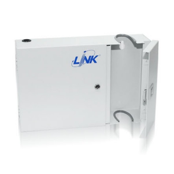 LINK UF-2022A (2 SNAP-IN) OPTIC WALL MOUNT BOX กล่องเก็บไฟเบอร์ออฟติกแบบ Wall mount FDU