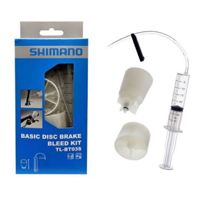 ชุดไล่น้ำมันดิสเบรคจักรยาน Shimano Basic Disc Brake Bleed Kit TLBT03S