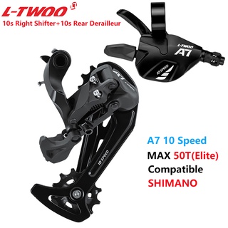 Ltwoo A7 คันเกียร์ทริกเกอร์ 1x10 ความเร็ว และตีนผีหลัง SGS สําหรับจักรยาน MTB 10V SHIMANO