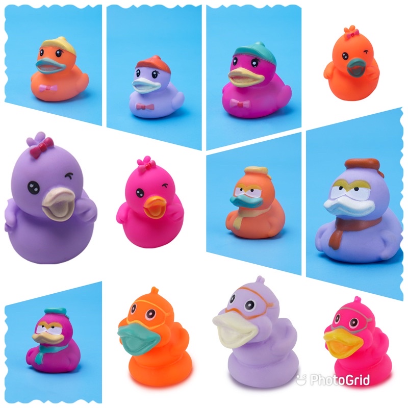 พร้อมส่ง ของเล่น ลอยน้ำ บีบมีเสียง เป็ด ส่งของทุกวัน รูปที่ 3