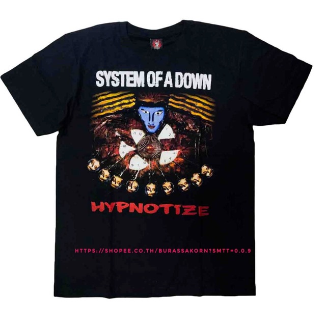 เสื้อยืดวง system of a down เสื้อวงดนตรี