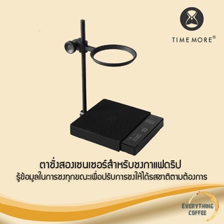 TIMEMORE Black Mirror Smart Coffee Scale Dual Sensor ตาชั่งสองเซนเซอร์สำหรับชงกาแฟดริป