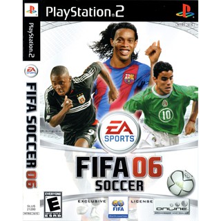 แผ่นเกมส์ FIFA 06 PS2 Playstation2 คุณภาพสูง ราคาถูก