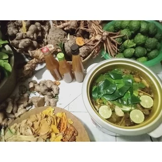 สมุนไพรสดครบชุดพร้อมต้มอบตัว,ต้มสูดกลิ่นหอม,หลังคลอด