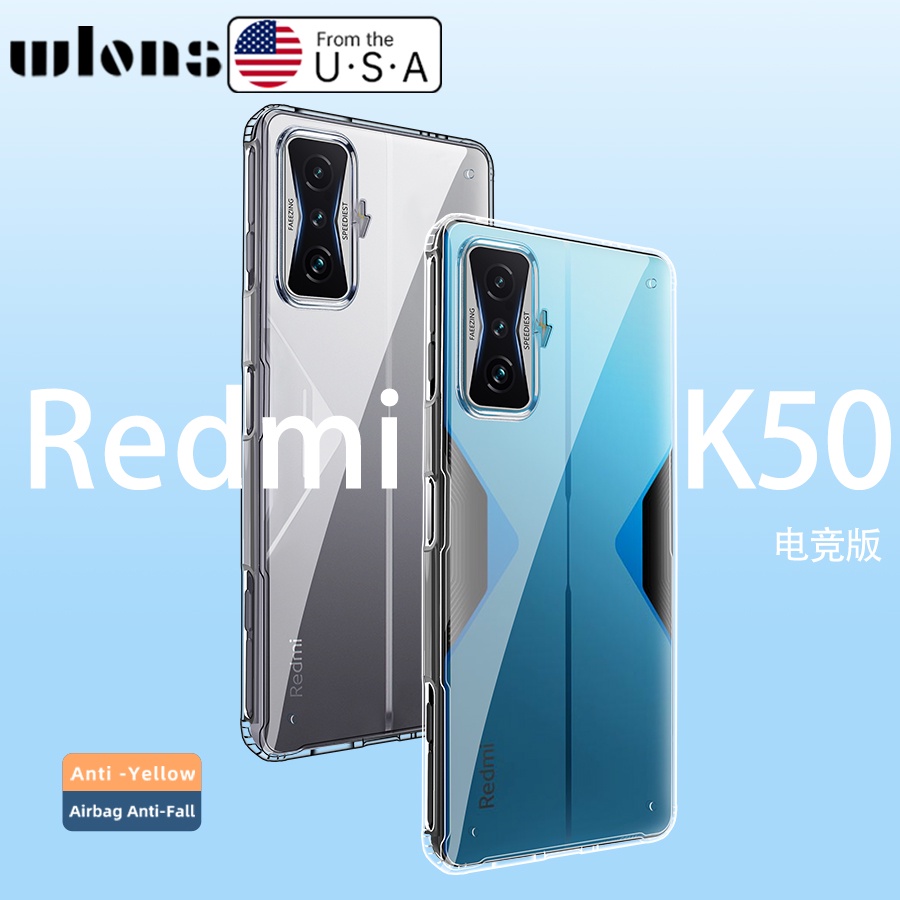 เคสแข็ง แบบใส กันตก สําหรับ Xiaomi Redmi K50 Pro K50 Gaming Edition