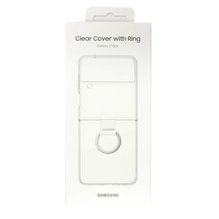 เคส Samsung Galaxy Z Flip 4 Clear Cover with Ring -Transparent