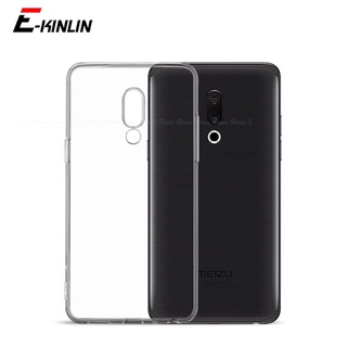 เคสโทรศัพท์มือถือ ซิลิโคนนุ่ม TPU ใส บางมาก สําหรับ Meizu 18 17 16s Pro 18X 16 X 16T 16th Plus 16Xs M5c M6 Note M6s M6T M8 X8