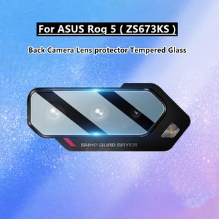 High quality tempered glass lens film เหมาะสำรับ ASUS ROG PHONE5 ZS673KS / ASUS Rog Phone5S Pro / Rog5 Pro ฟิล์มด้าน asus rog phone 5 ฟิล์มป้องกันเลนส์ ออกแบบมาเป็นพิเศษ คุณภาพสูง กระจกนิรภัย
