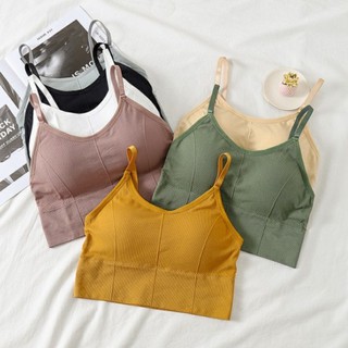 [shippingbra] Low-656 สปอร์ตบรา สายเดี่ยว บราแฟชั่น ชุดชั้นใน