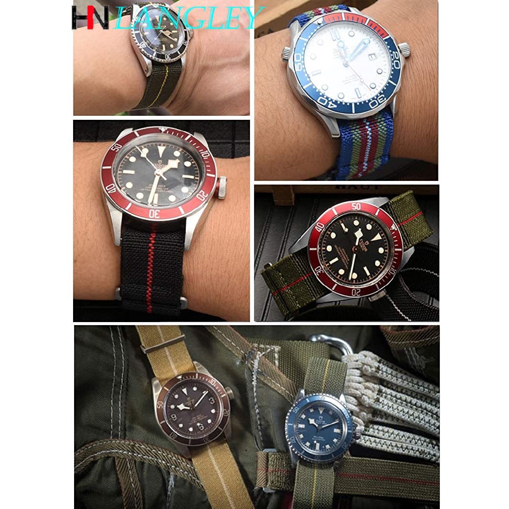 สายนาฬิกาข้อมือไนล่อน 20/21/22 มม.