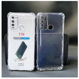 เคสใสกันกระแทก  วีโว่ วาย30 / วีโว่ วาย50 ขนาดหน้าจอ 6.53นิ้ว Case Tpu Shockproof For Vivo Y30 / Vivo Y50