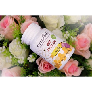 Bee pollen เกสรผึ้ง ชนิดแคปซูล หรือบีพอลเลน จากธรรมชาติ คุณภาพส่งออก