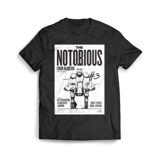 เสื้อผ้าผชเสื้อยืด พิมพ์ลาย Conor Mcgregor The Notorious Mystic Mac สําหรับผู้ชายS-5XL