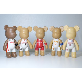 Gloomy Bear NBA Stars ฟิกเกอร์หมี นักบาสเก็ตบอล NBA ขนาด 5.5" (ยกเซต 5 ตัว)