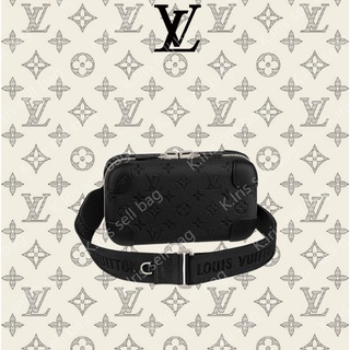 Louis Vuitton/ LV/ HORIZON CLUTCH กระเป๋าถือ สีดำ