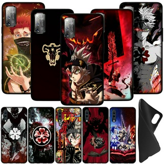 เคสโทรศัพท์ซิลิโคน TPU แบบนิ่ม ลายอนิเมะ Black Clover สําหรับ Xiaomi Redmi Note 9S 9 9C 9A Note9 Note9S