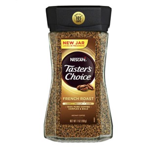 Nescafe Tester Choice เนสกาแฟ เทสเตอร์ชอยส์ เฟรนช์โรสท์ กาแฟสำเร็จรูป 198กรัม