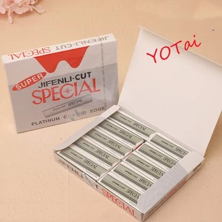YOTAI (1กล่อง มี 10ใบ) มีดโกนกันคิ้ว มีดโกนขนนก มีดโกน มีดโกน มีดกันคิ้ว ใบมีดกันคิ้ว ใบมีดโกน ราคาถูก