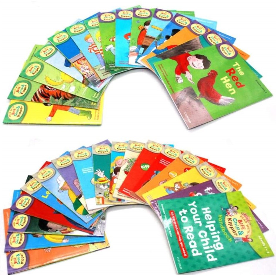 พร้อมส่ง Oxford Reading Tree Level 1-3 Helping your child to read set ...