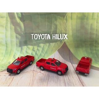 Tomica Toyota Hilux สีแดง มีหวอ