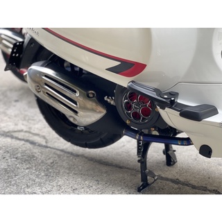 คอท่อ ไทเทแท้ vespa 150 (ไทเทแท้ทั้งเส้นพร้อมสวมทับสลิปออนอีกชั้น)