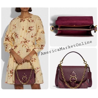 กระเป๋า COACH/ BEAT SHOULDER BAG WITH HORSE AND CARRIAGE PRINT (COACH 4594)