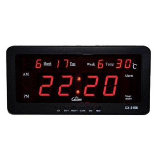 Colorstar ของแท้ LED perpetual ปฏิทินตั้งโต๊ะนาฬิกาแขวน cx-2…