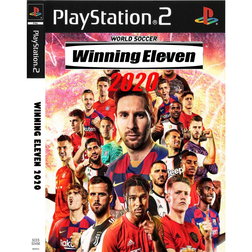 แผ่นเกมส์ Winning Eleven 2020 PS2 บรูโน่มาแมนยูแล้ว อัพเดตล่าสุด เมษายน 2020  Plastation 2 คุณภาพสูง